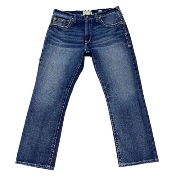 Ariat Other - Ariat M5 Straight Fit Jeans Men’s 38x30 Dark Wash Stretch Denim. LNWO Tags